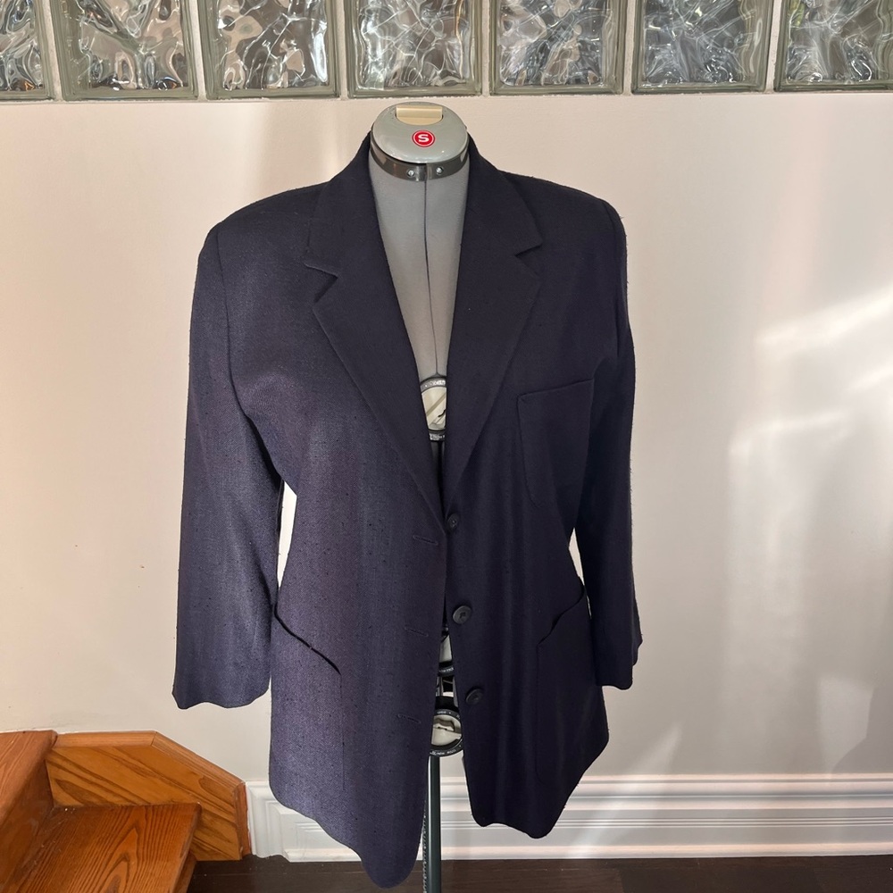 Elegant Navy Men's Blazer